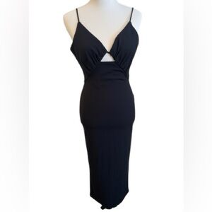 Zara Black Backless Dress